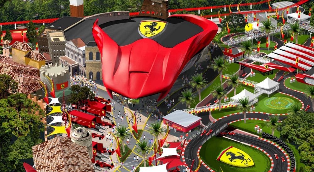 Port aventura ferrari land