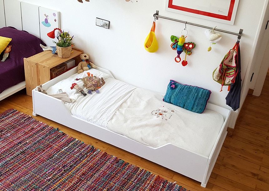 Siete beneficios de las camas Montessori para los niños y dónde