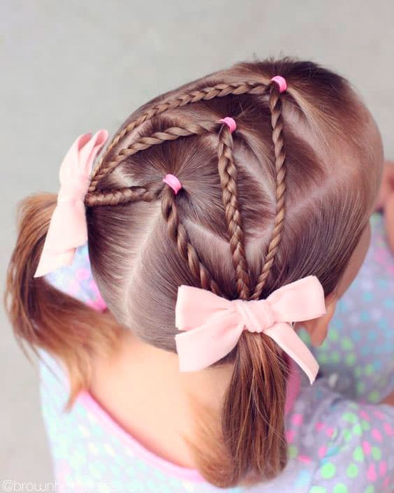 15 peinados adorables y rápidos para niñas - Etapa Infantil