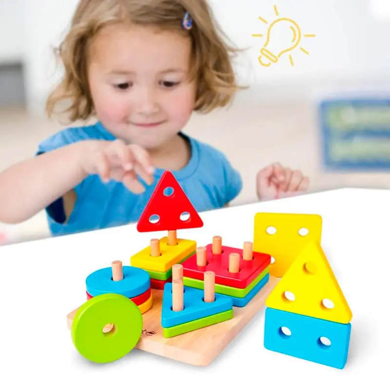 Juguete Montessori 1 2 3 años, 6 En 1 Juegos Educativos de - Ahora  Montessori