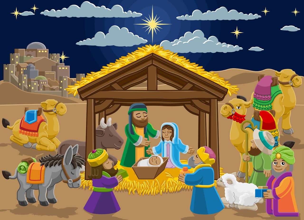 Colorear nacimiento armar nacimientos navidad pesebres pesebre recortables preescolar nativity maestros jesús educativo
