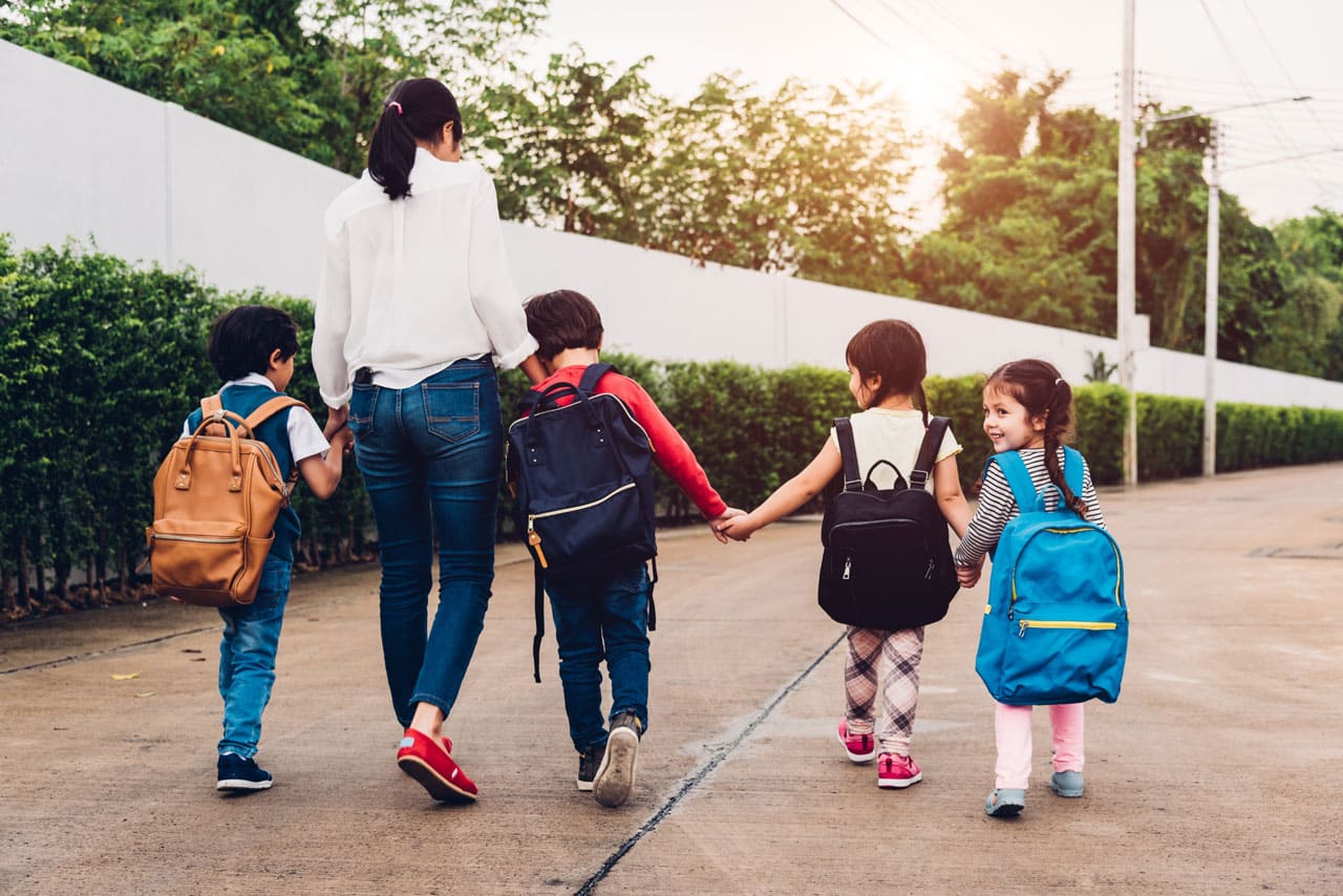 Preparar a los niños para ir al cole por las mañanas